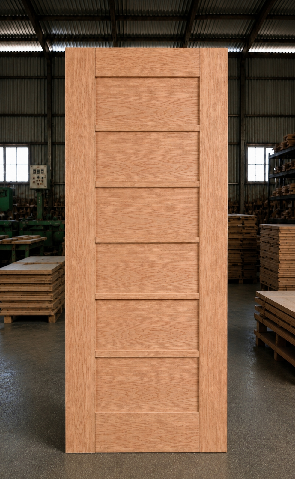 Red Oak Door 05