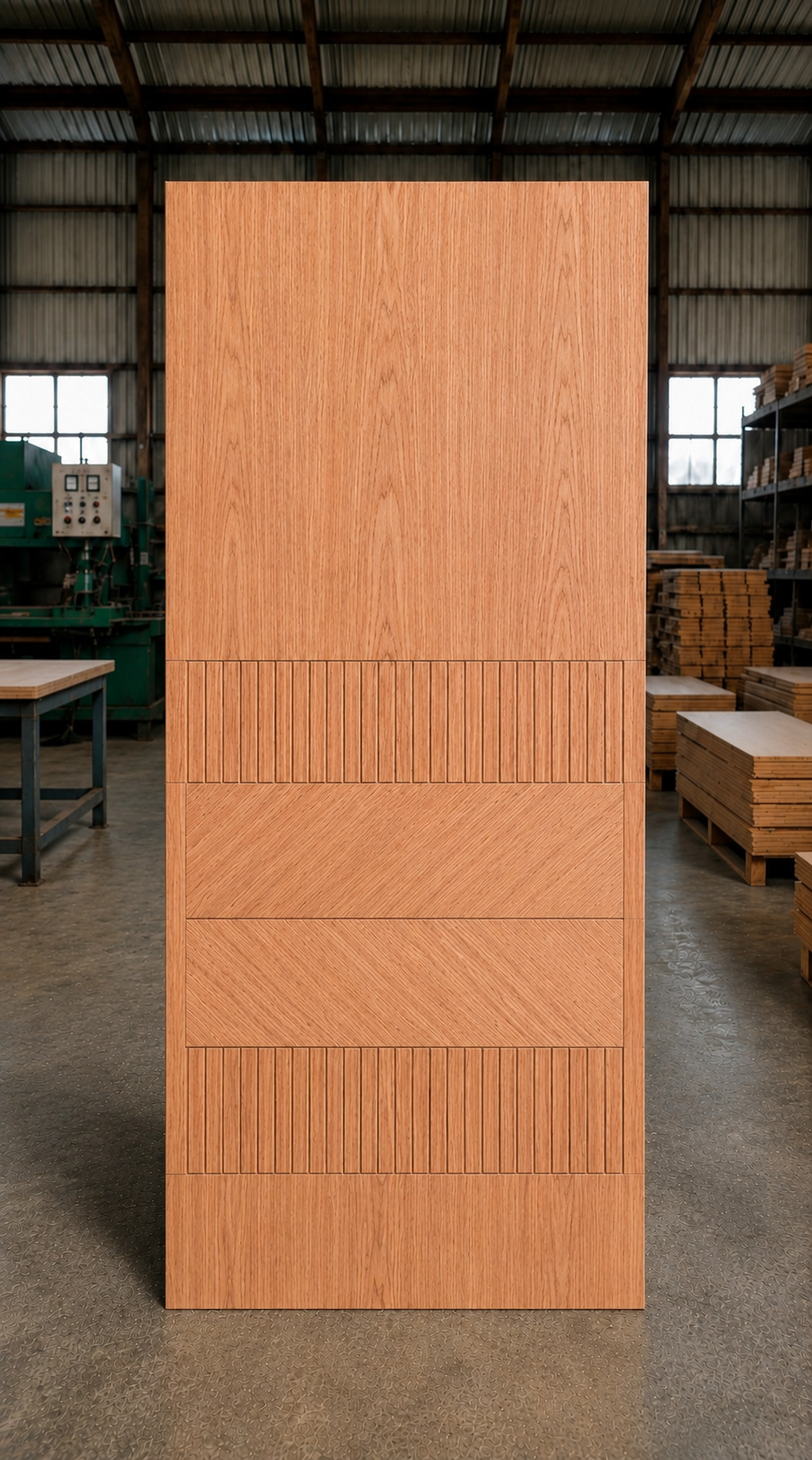 Red Oak Door 08