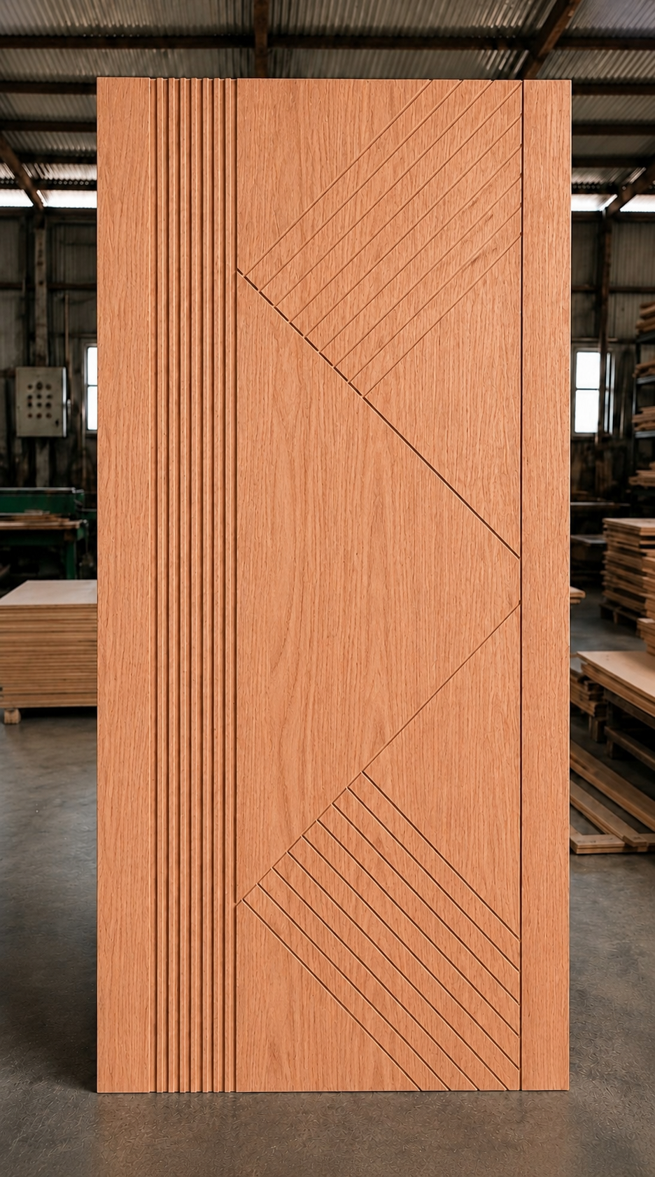 Red Oak Door 09