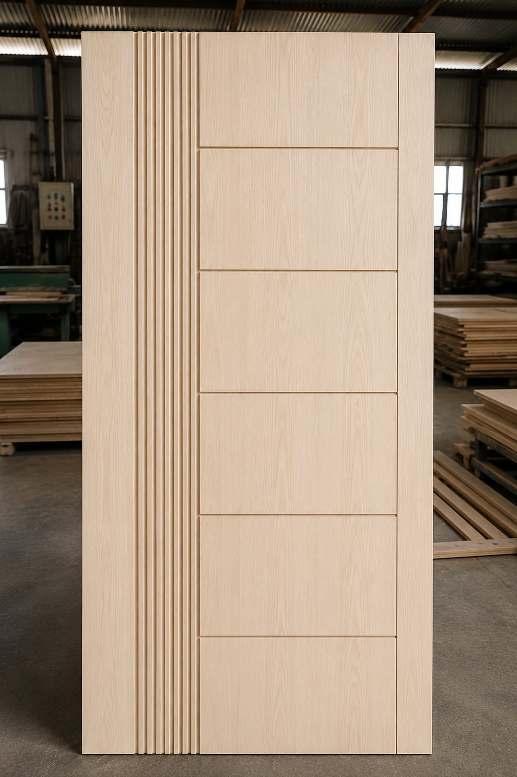 Ash Veneer Door Design 05