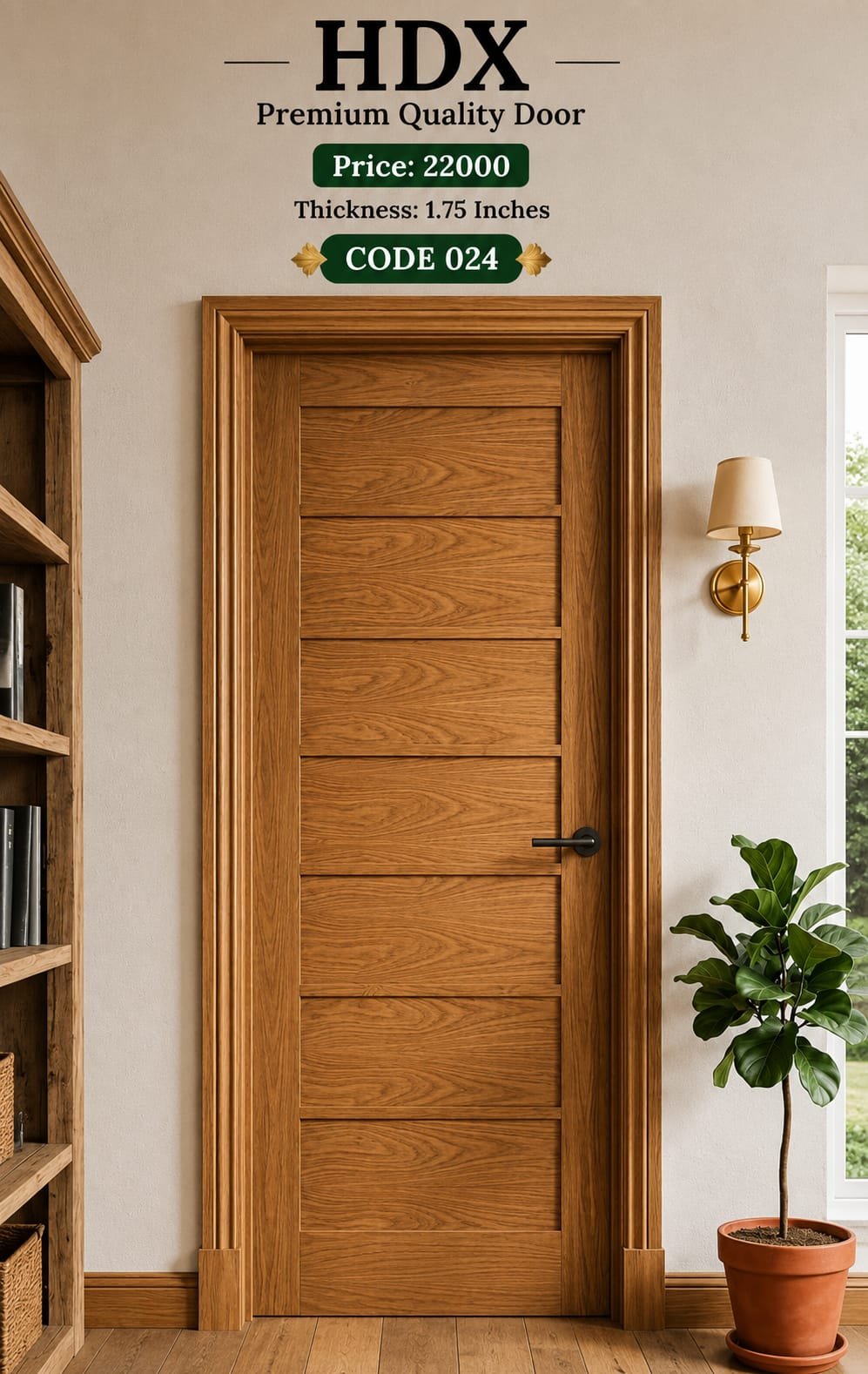 EcoWood HDF Door Code 024
