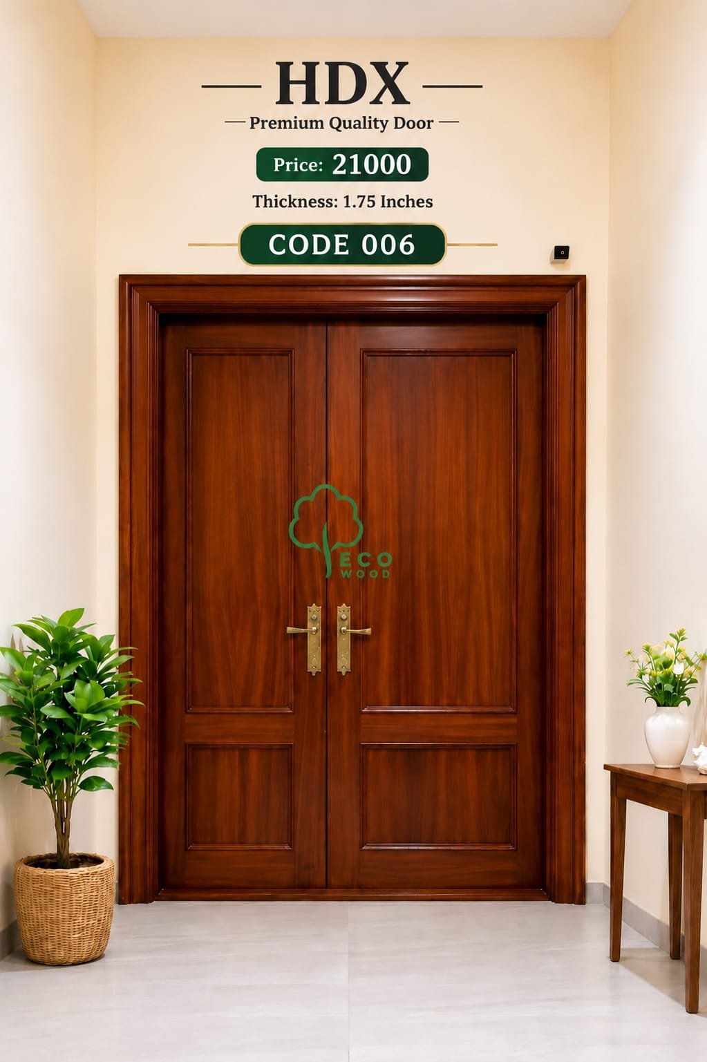 EcoWood HDF Door Code 006