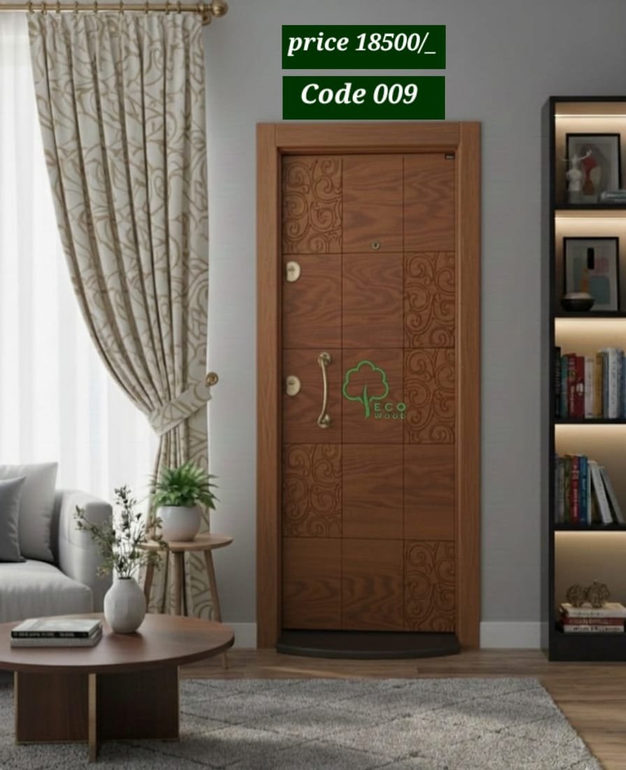 Cross Veneer Door Code 009